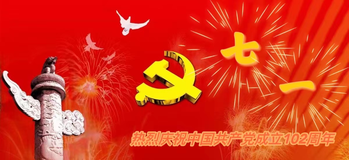 黨旗映初心      奮進新征程